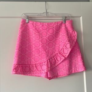 Lilly Pulitzer Neon Eyelet Skort
